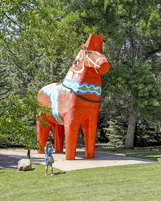 Dala Horse in Minot