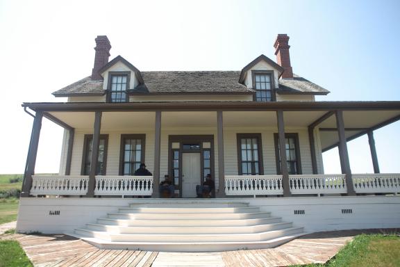 Custer House Fort Abraham Lincoln State Park