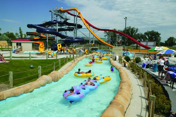 raging rivers