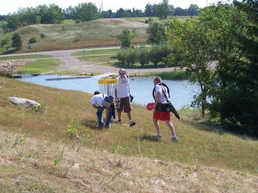 island disc golf course photo