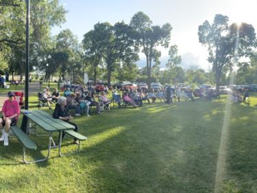 music in the park photo