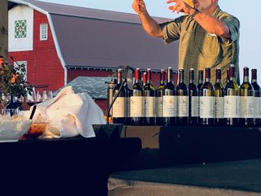 4e winery outdoor event photo