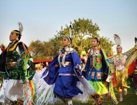 Dancers at International Powwow