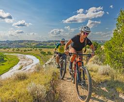 Mountain biking